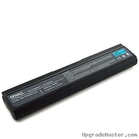 Denaq High Capacity Battery for Toshiba Satellite M30 Laptops- 4400mAh DQ-PA3331U-6